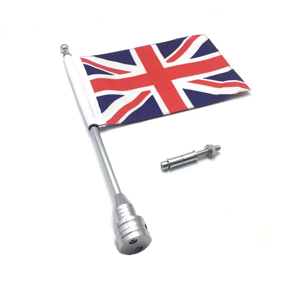 Mât de drapeau latéral arrière Harley