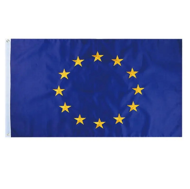 Drapeau de l'Union européenne brodé