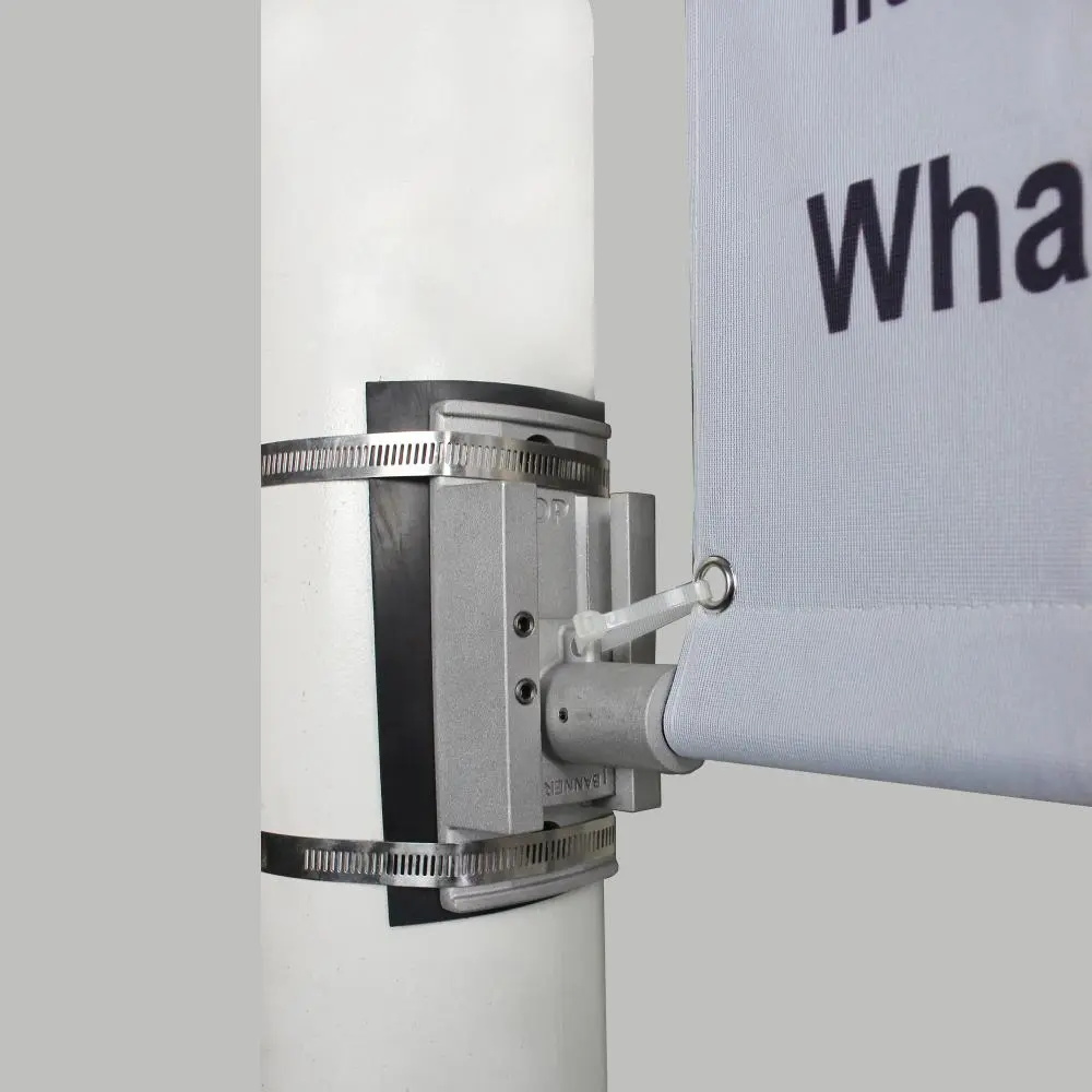 Support de bannière avec bras RoundPro