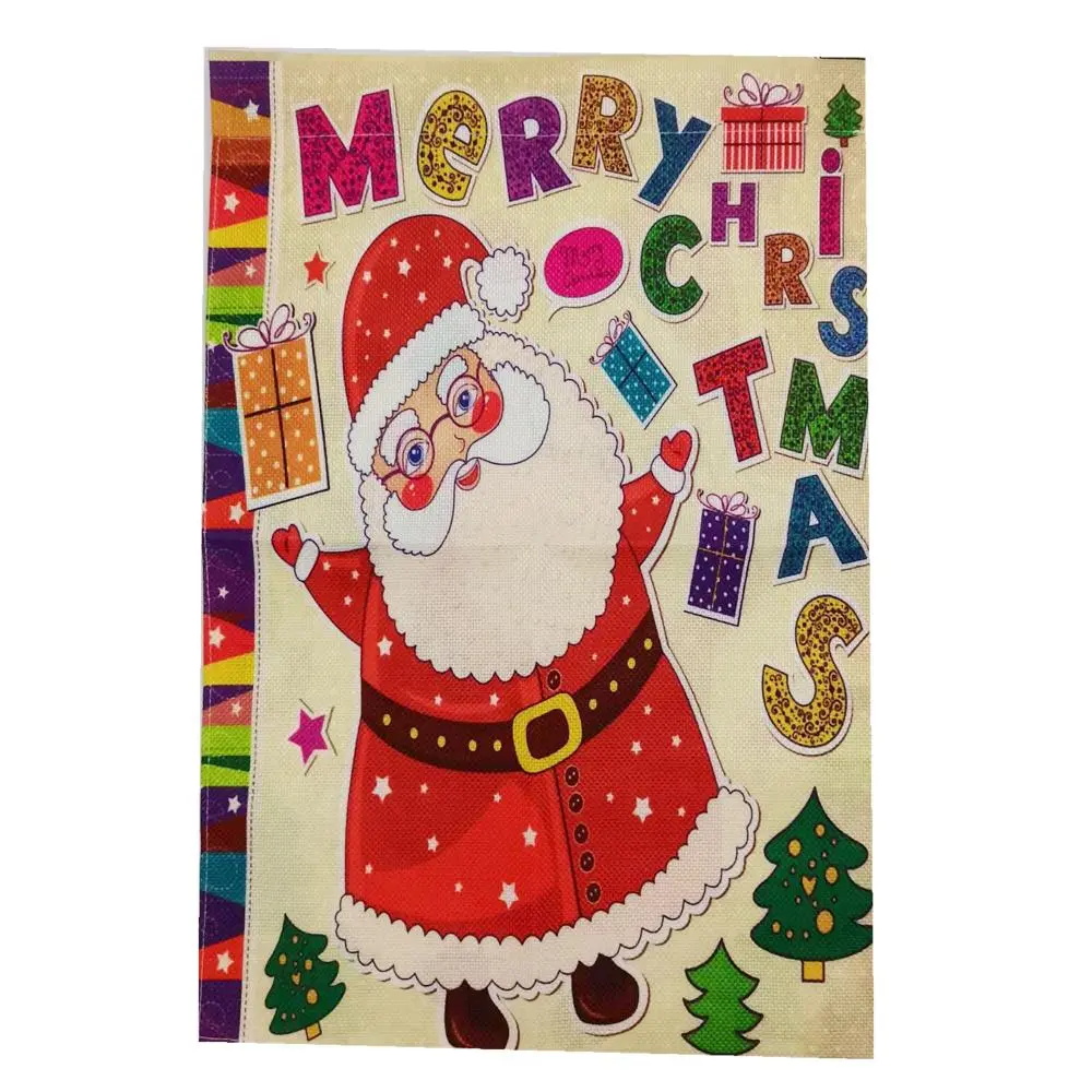 Drapeau double face en chanvre de jardin