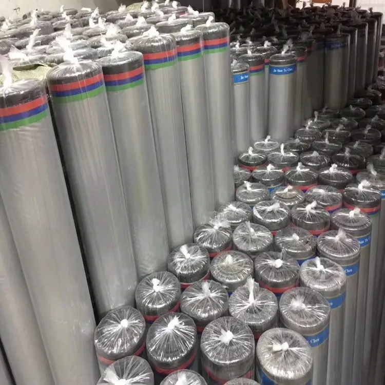 Tissu polyester argenté Blockout