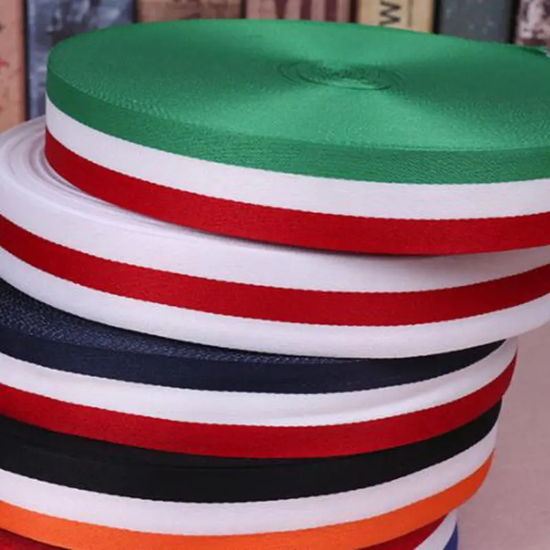 Ruban gros-grain drapeau du monde