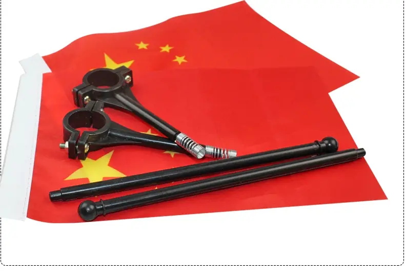 Poteau de drapeau de bicyclette de vélo